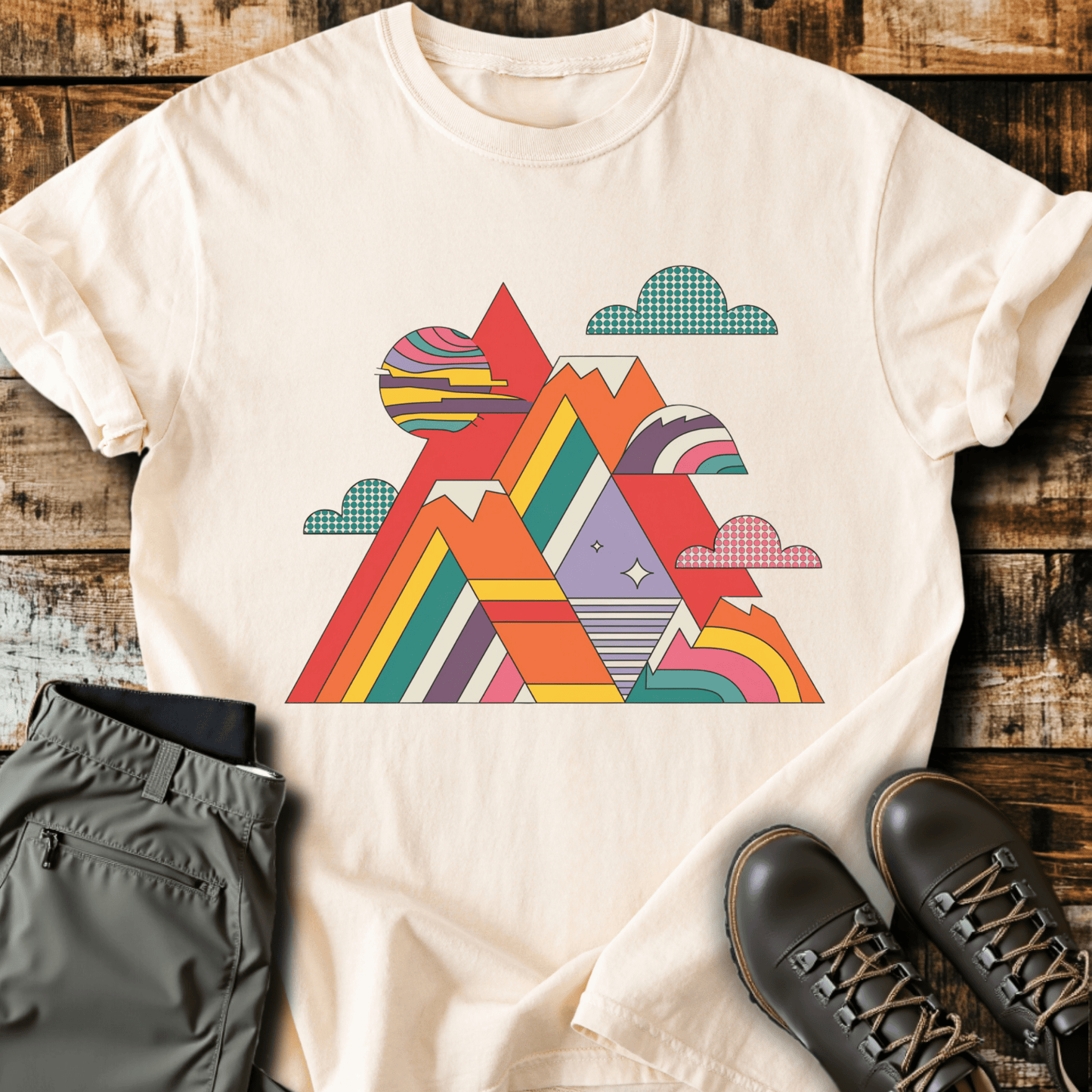 Funky Mountains T-shirt