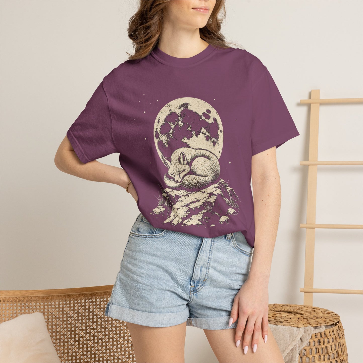 Fox Moon Nap T-Shirt