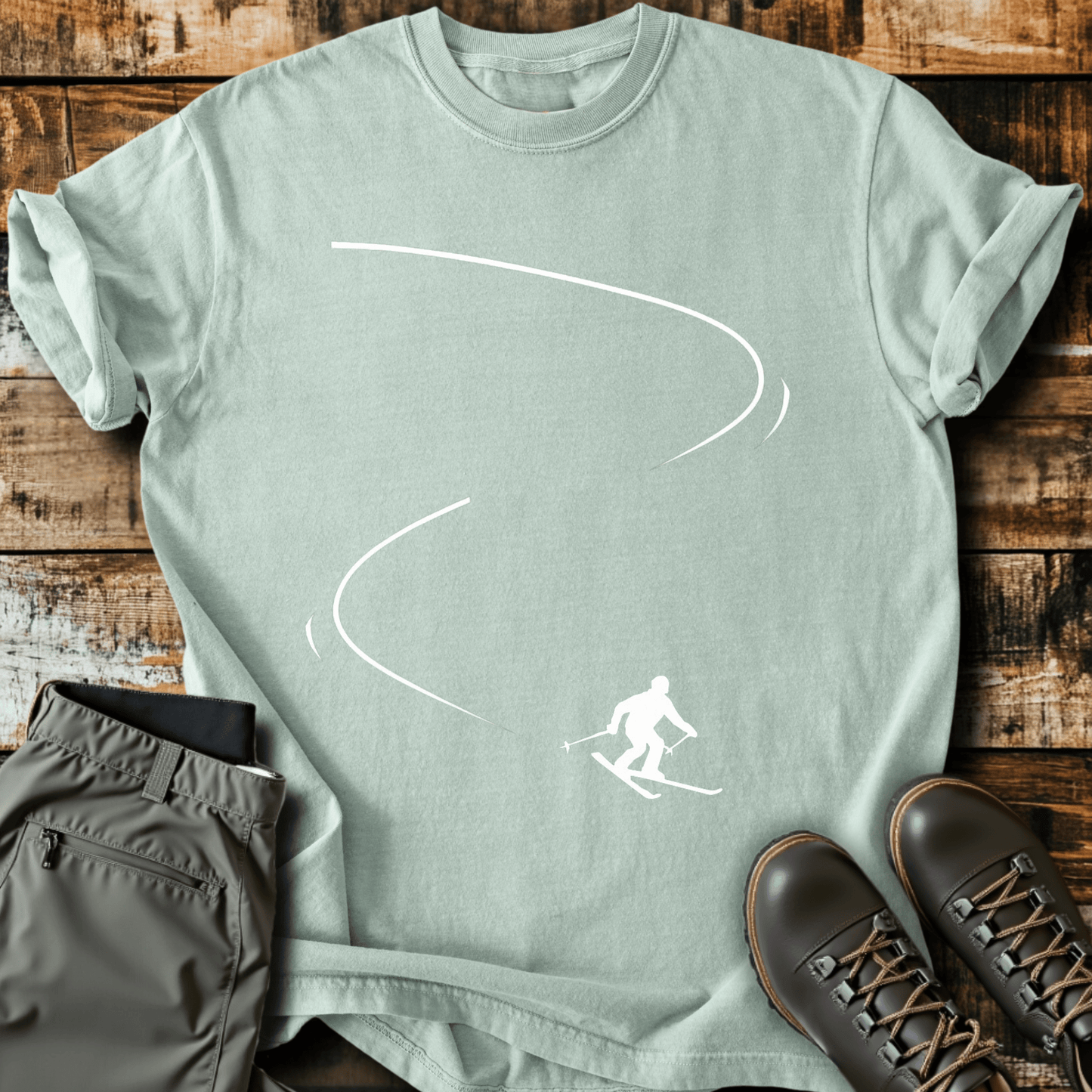 Lone Skiier T-shirt