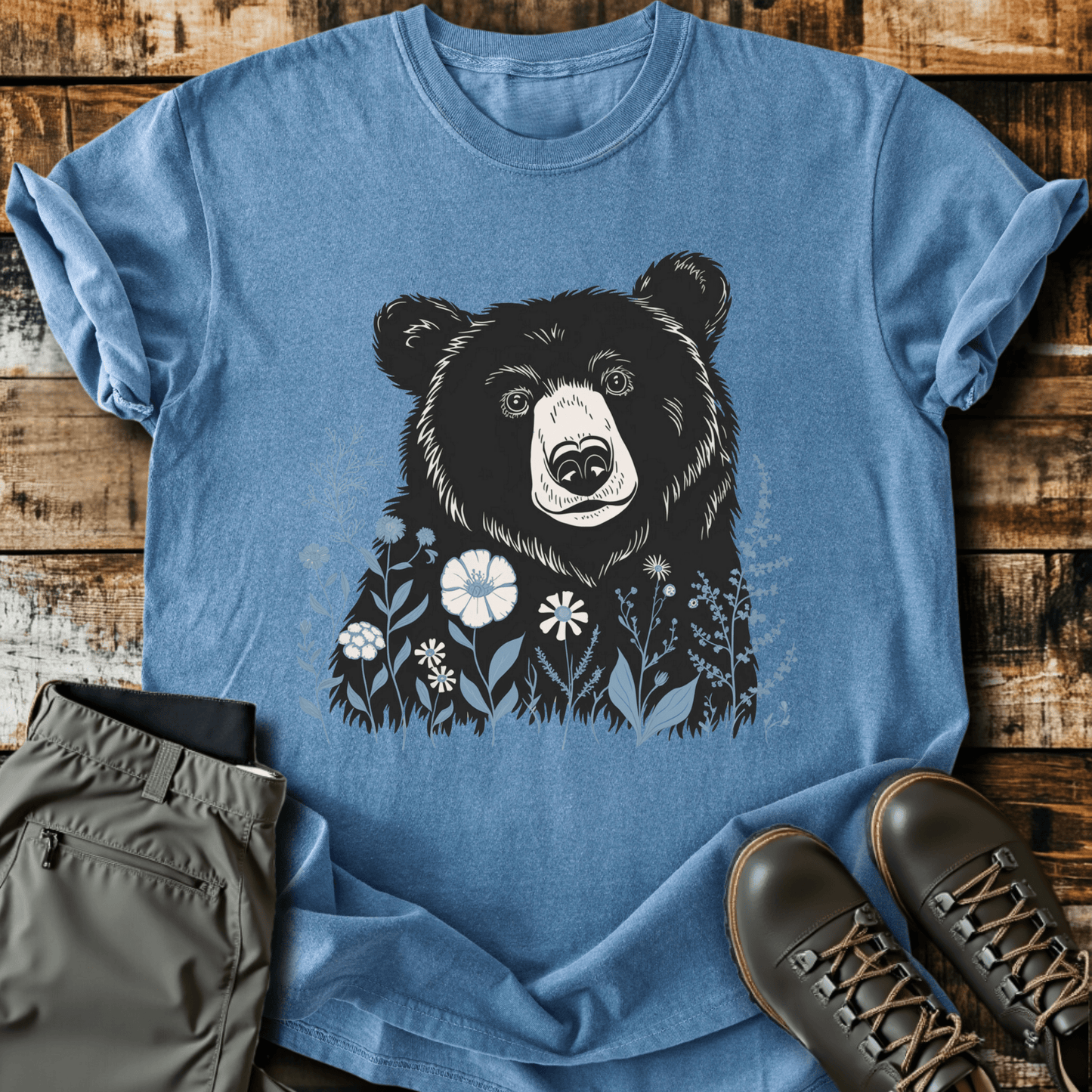 Frolicking Bear T-shirt