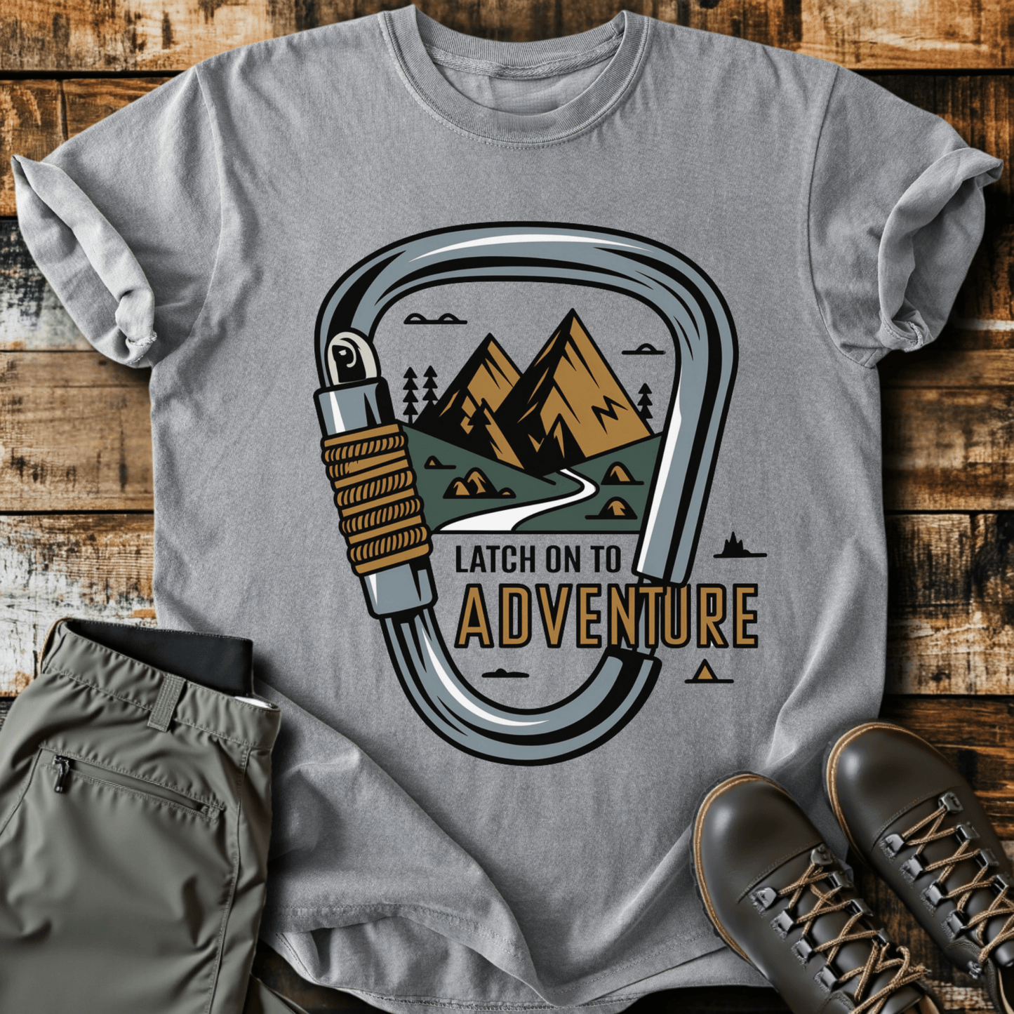 Latch On To Adventure T-shirt