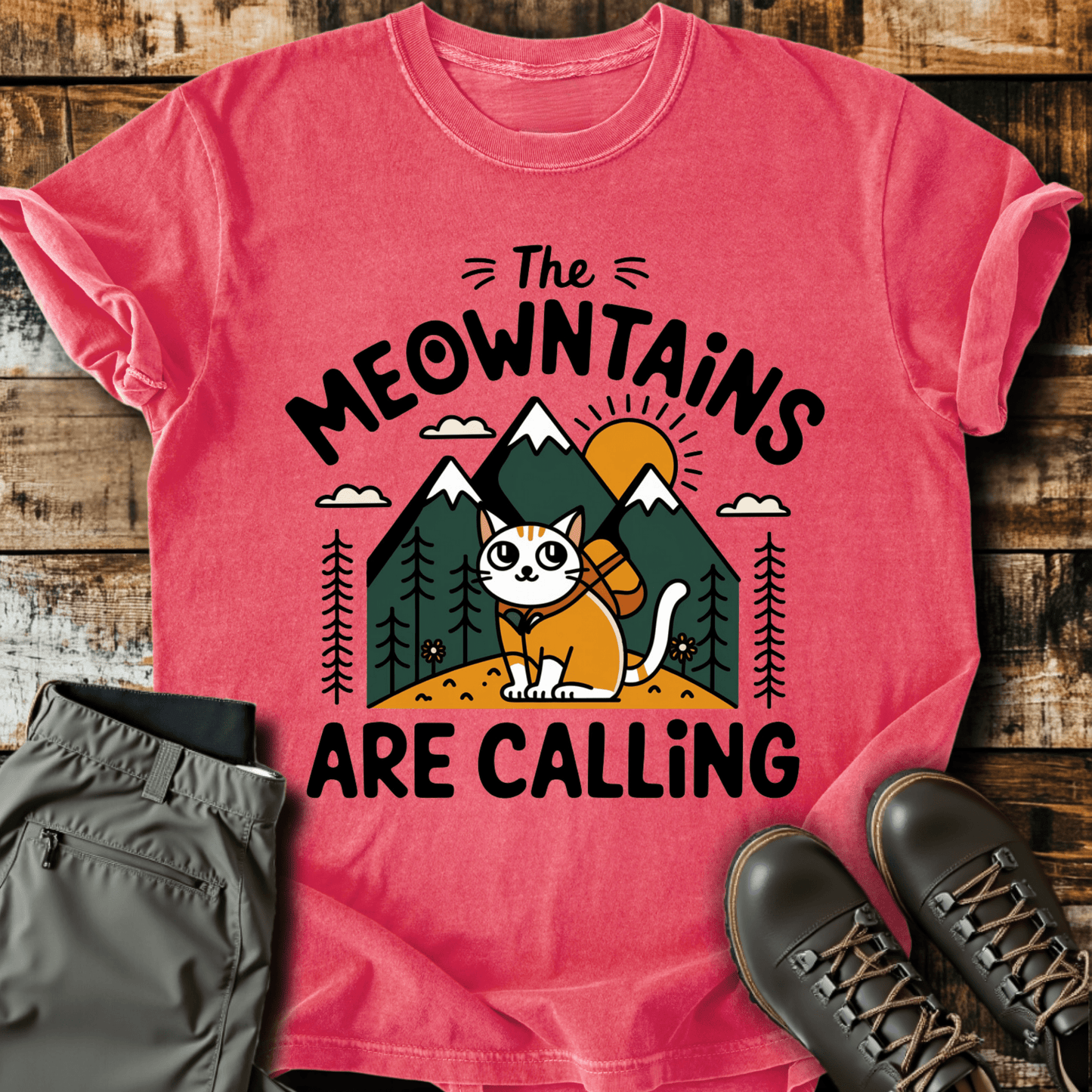 Meowntains T-shirt