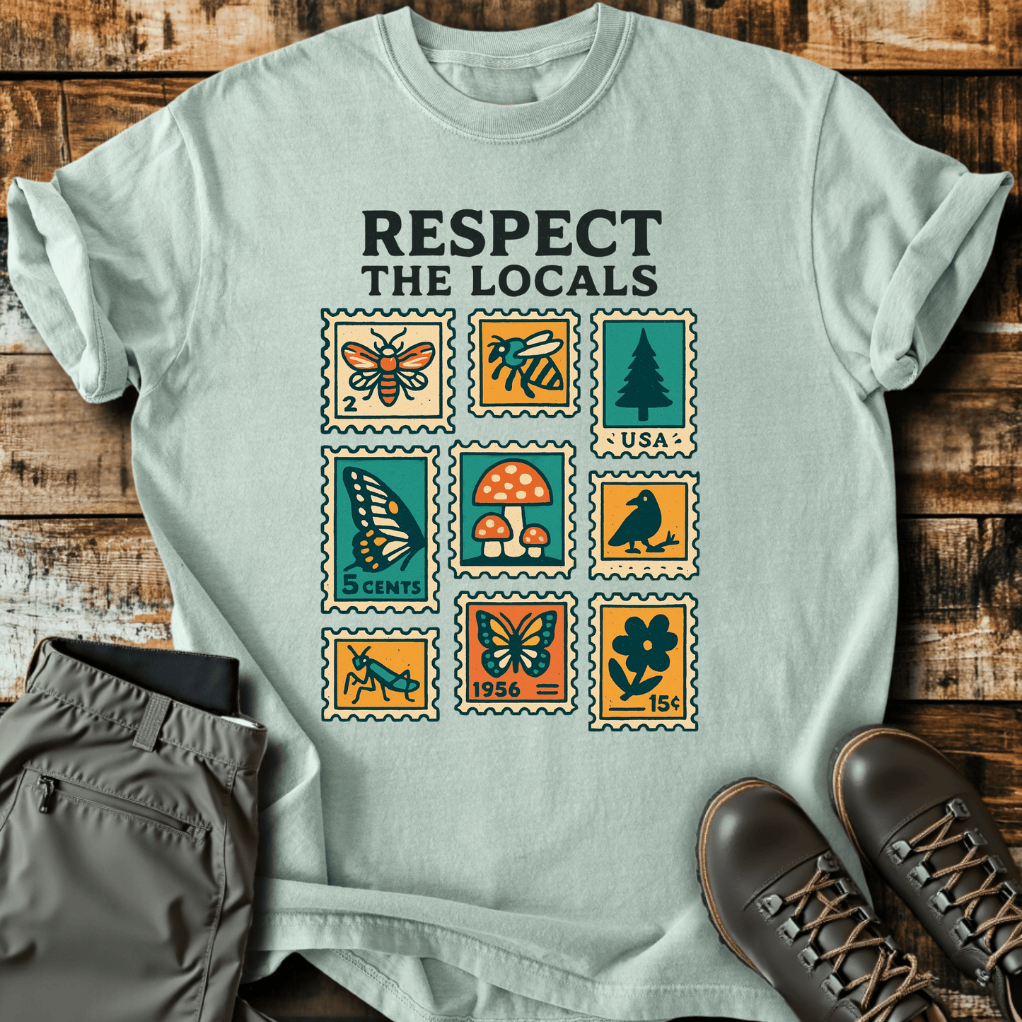 Local Stamps T-Shirt