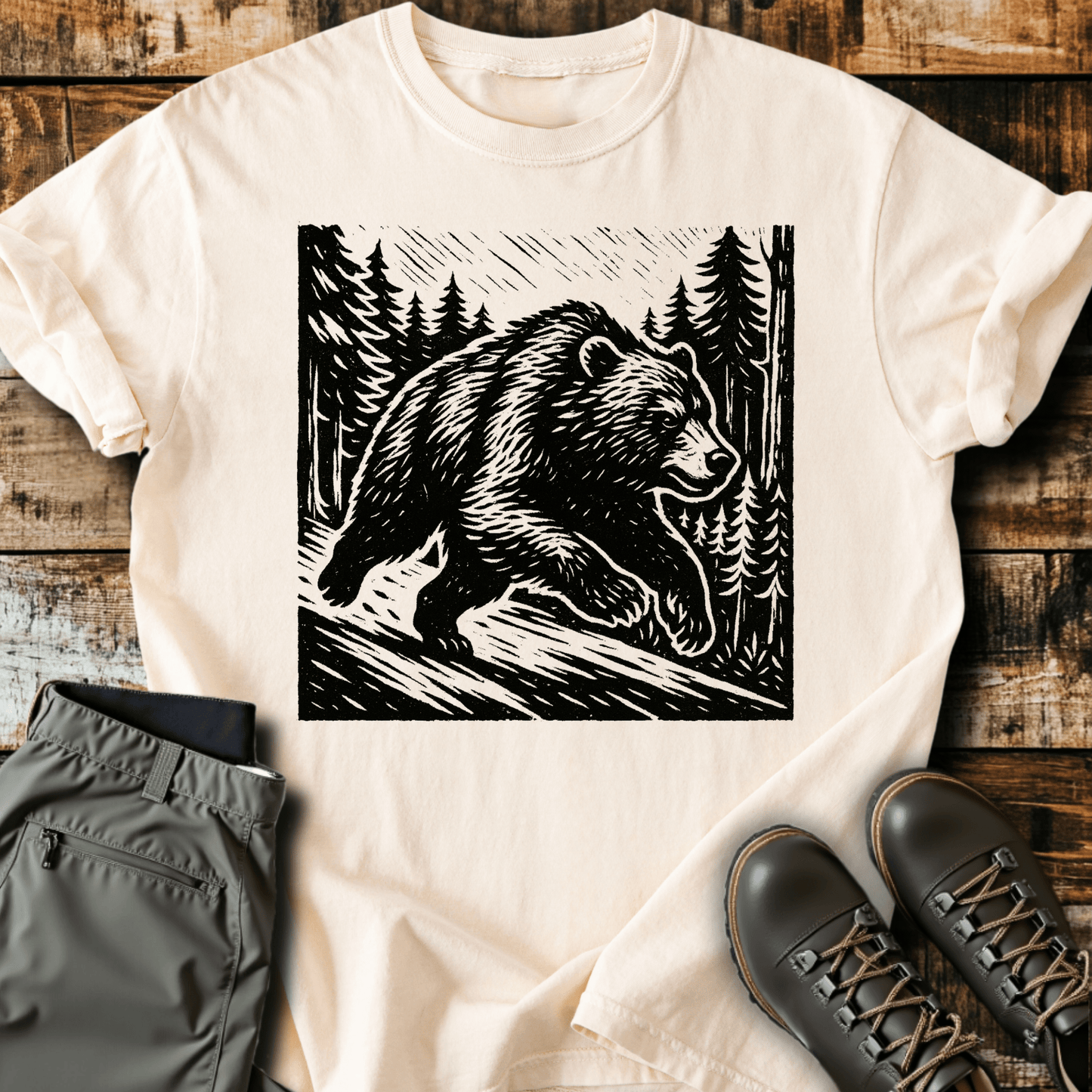 Running Bear T-Shirt