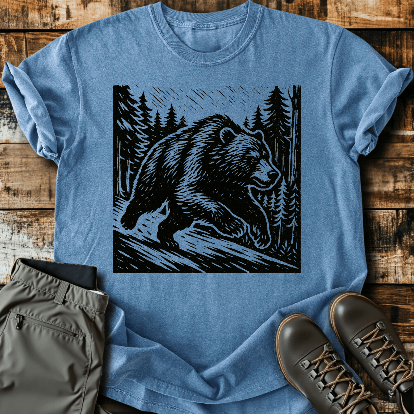 Running Bear T-Shirt