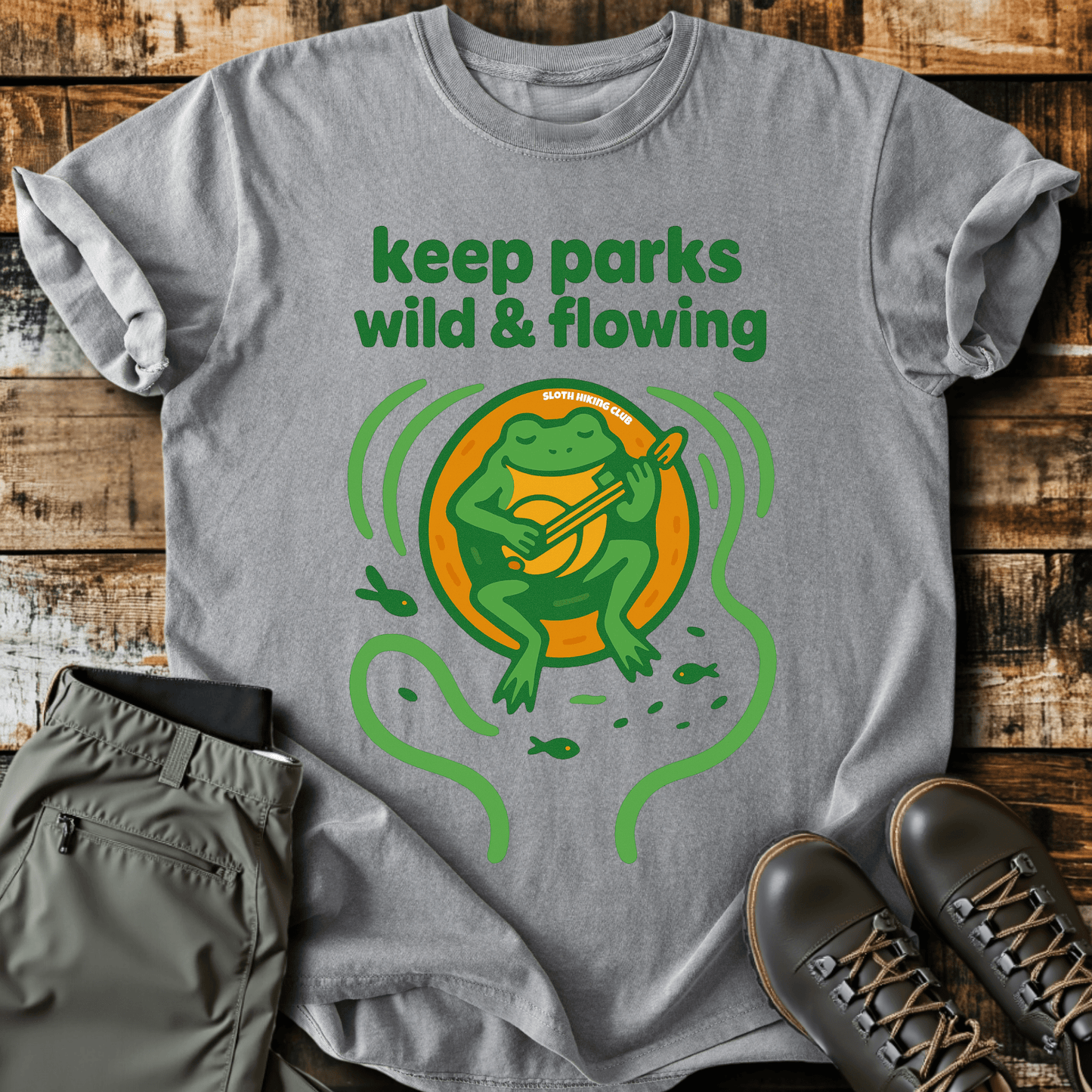 Keep Parks Wild & Flowing T-Shirt