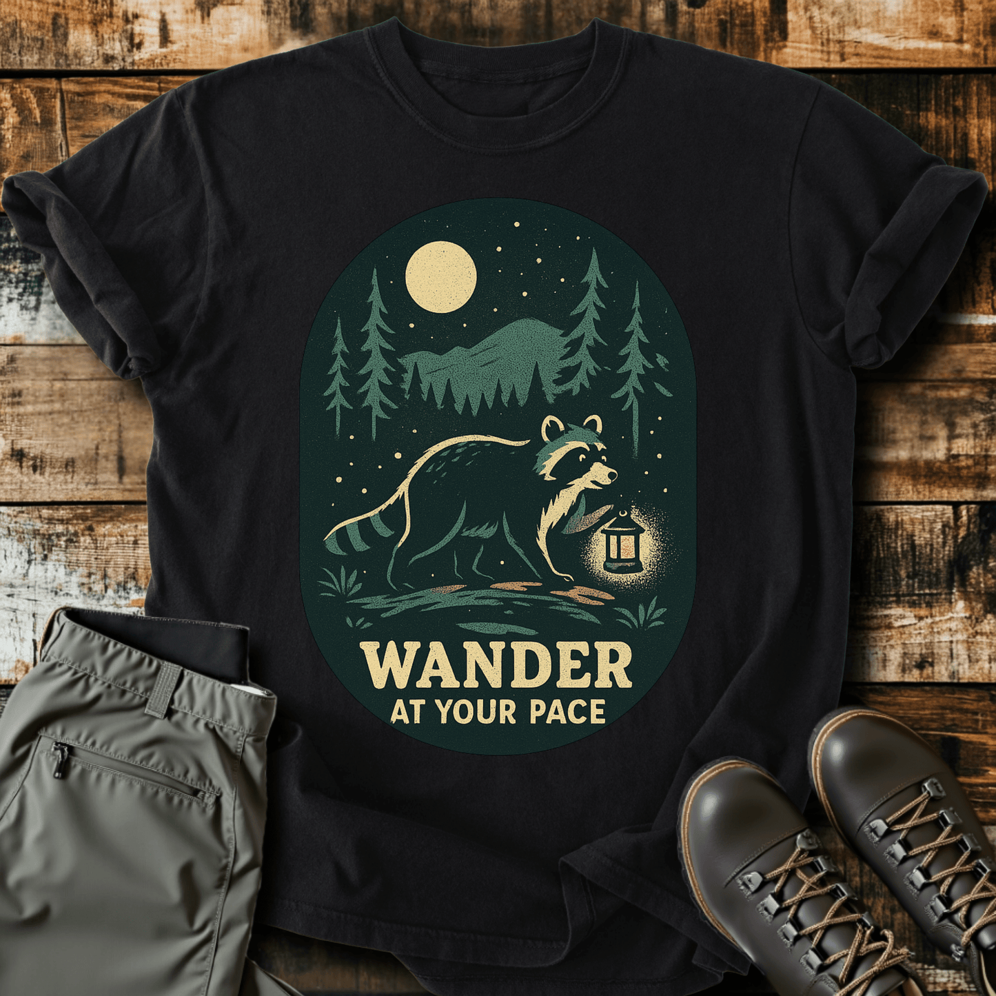 Wander At Your Pace Peaks T-Shirt