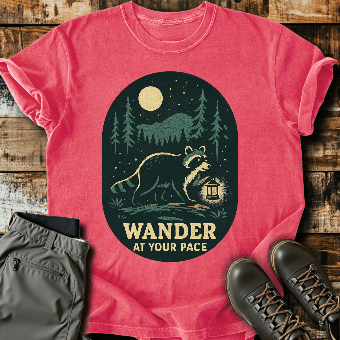 Wander At Your Pace Peaks T-Shirt