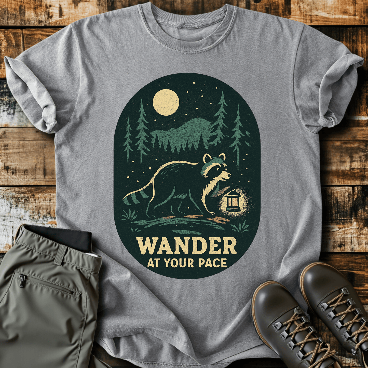 Wander At Your Pace Peaks T-Shirt