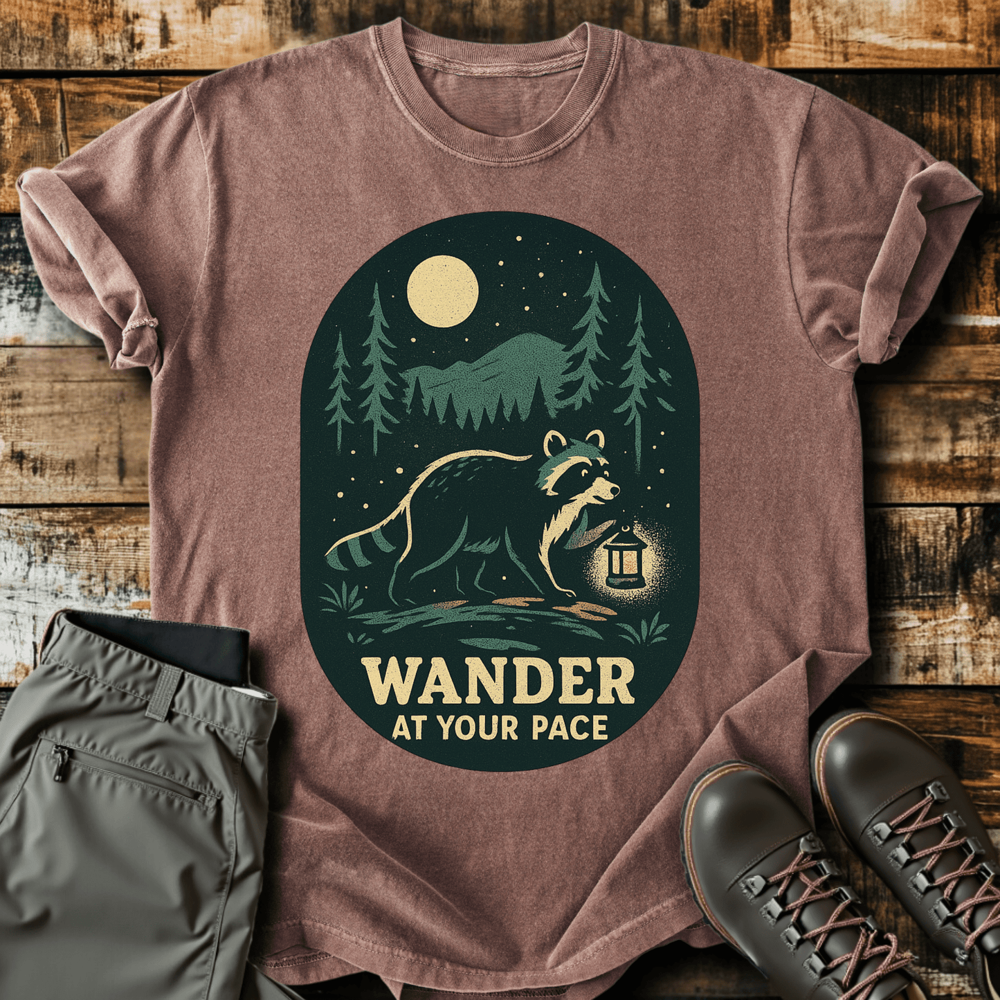 Wander At Your Pace Peaks T-Shirt
