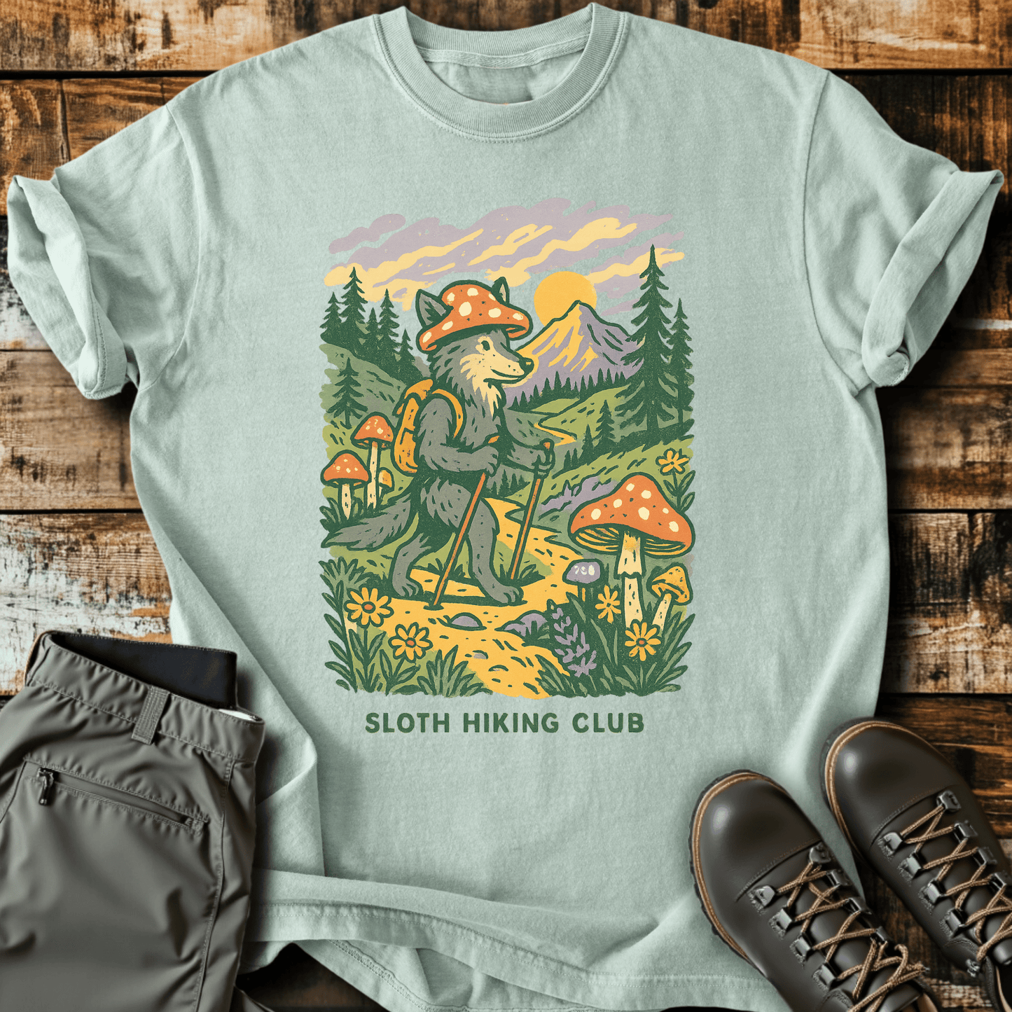Hiking Wolf T-Shirt