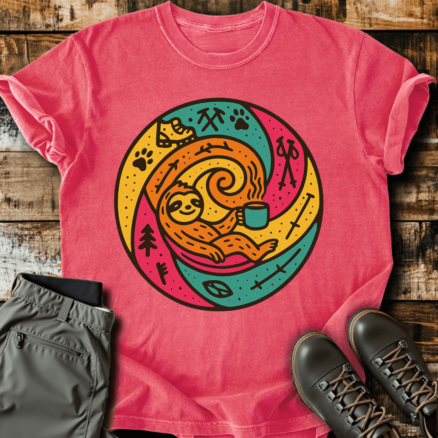 Funky Sloth T-Shirt
