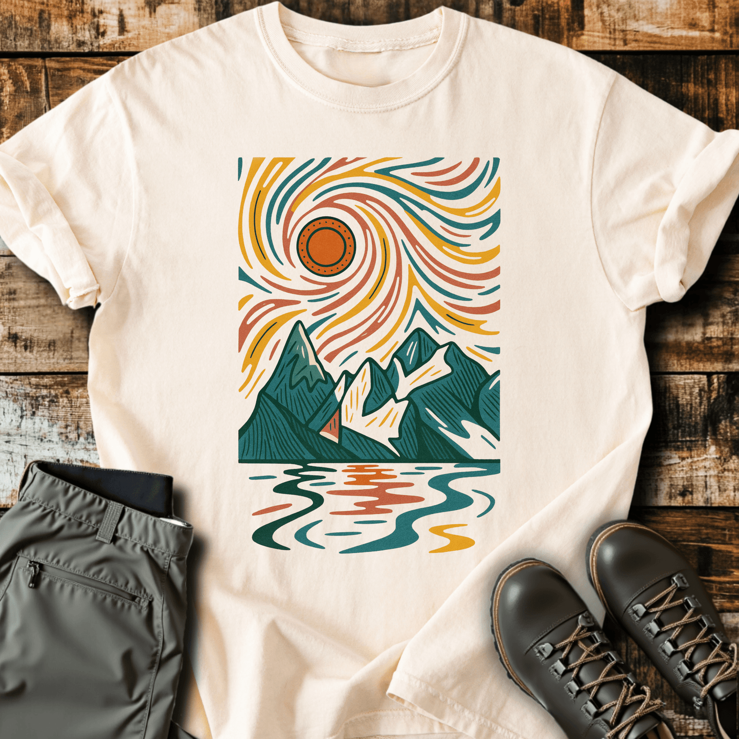 Mountain Swirls T-Shirt