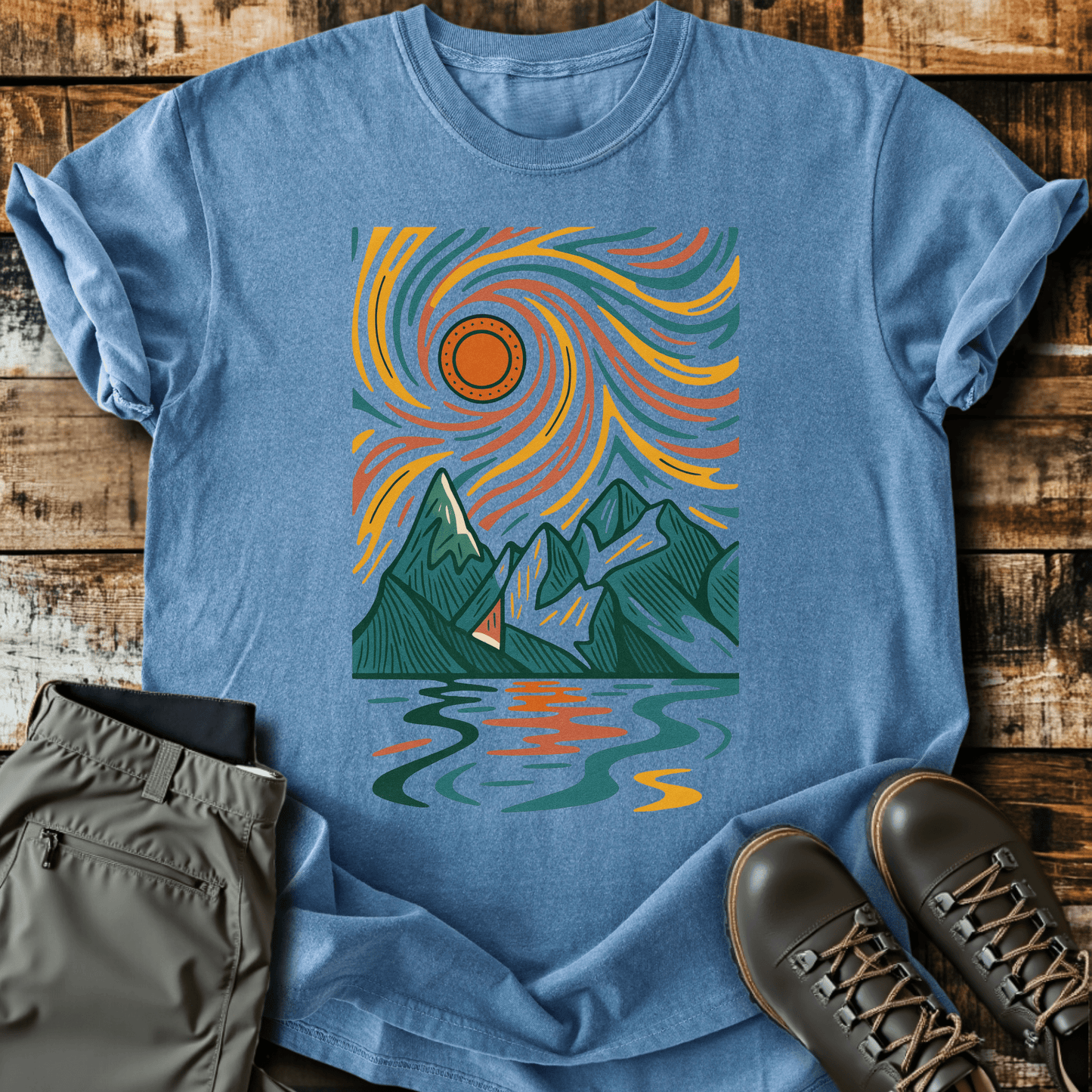 Mountain Swirls T-Shirt