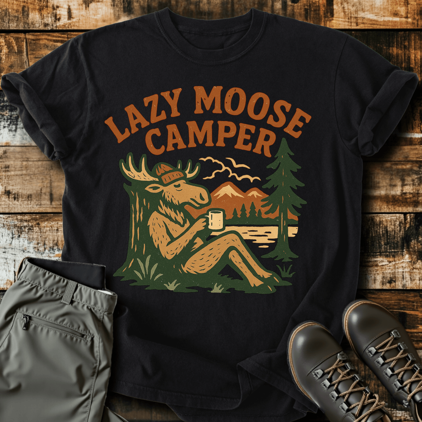 Lazy Moose T-Shirt
