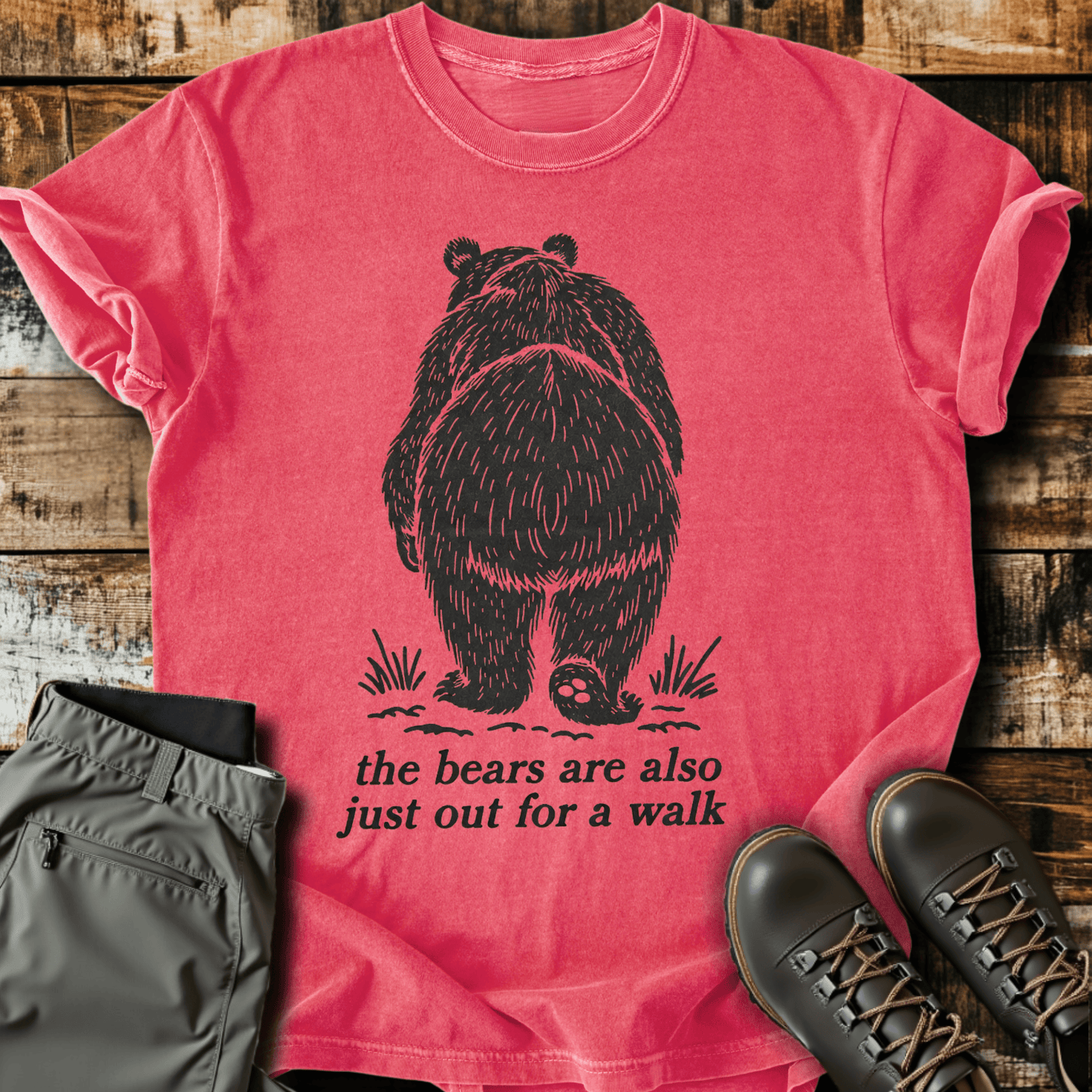 Bears Walk Too T-Shirt