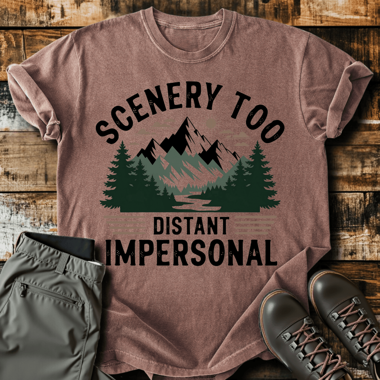 Scenery Too Distant T-shirt