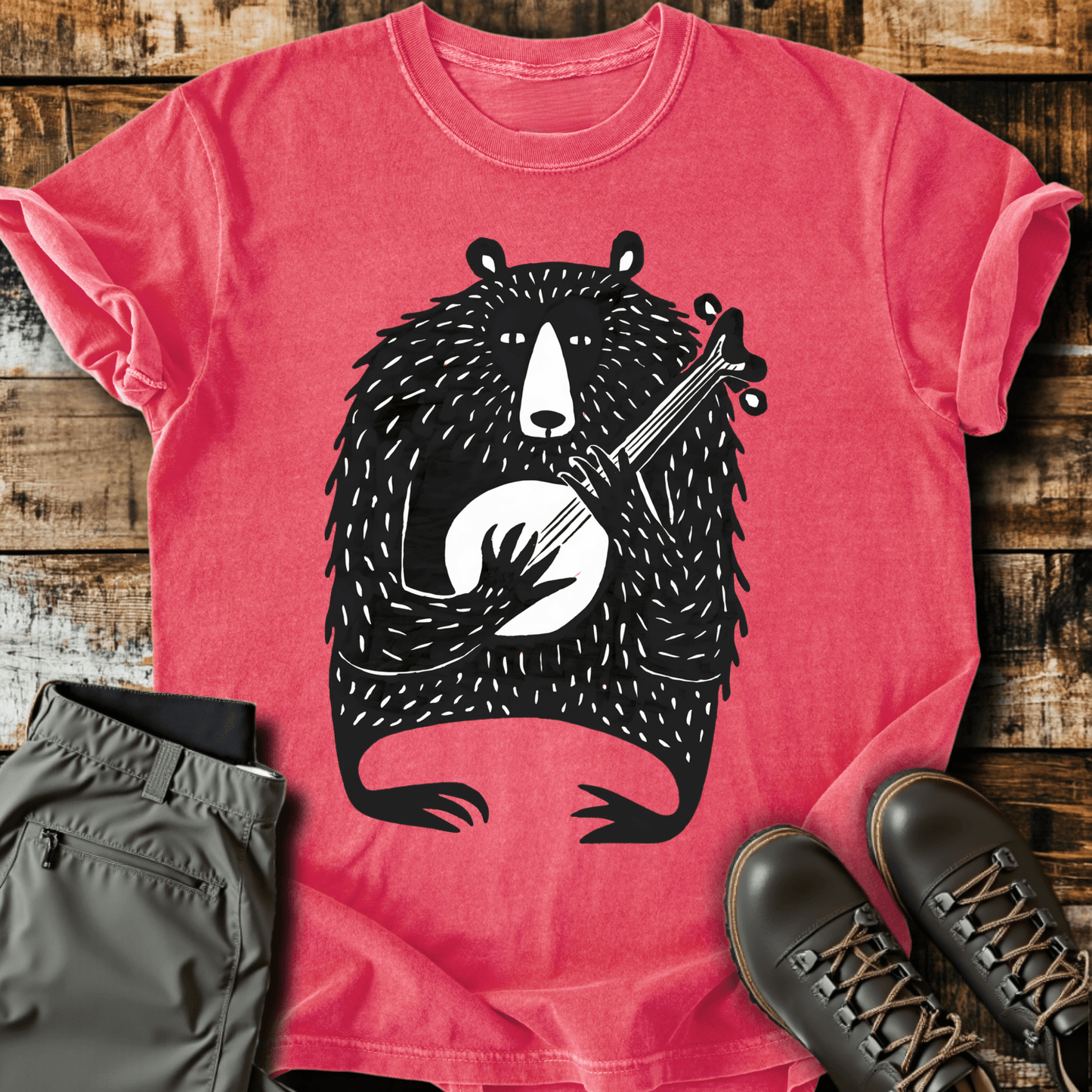 Banjo Bear T-shirt