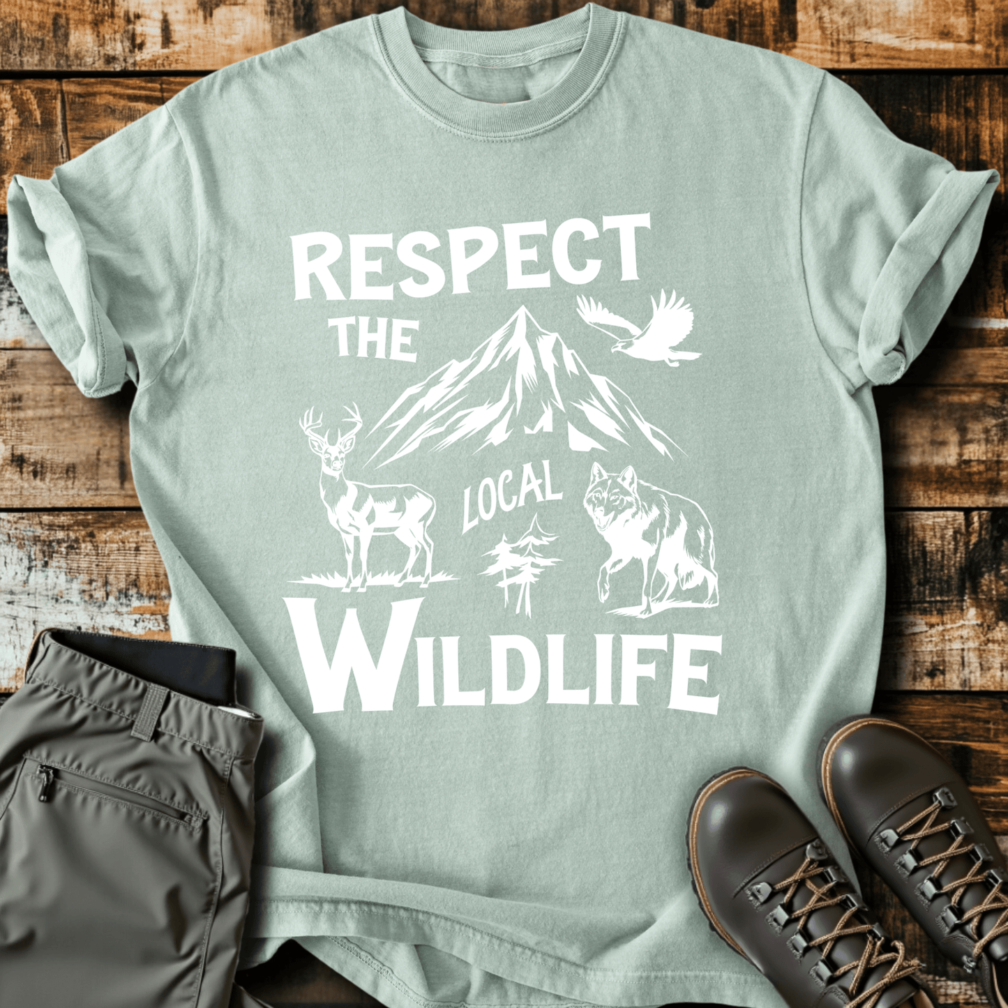 Respect The Local Wildlife T-shirt