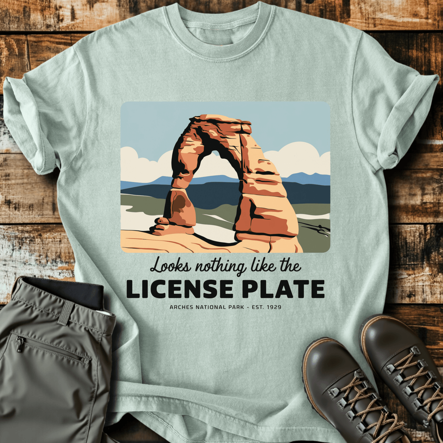 Nothing Like The License Plate T-shirt