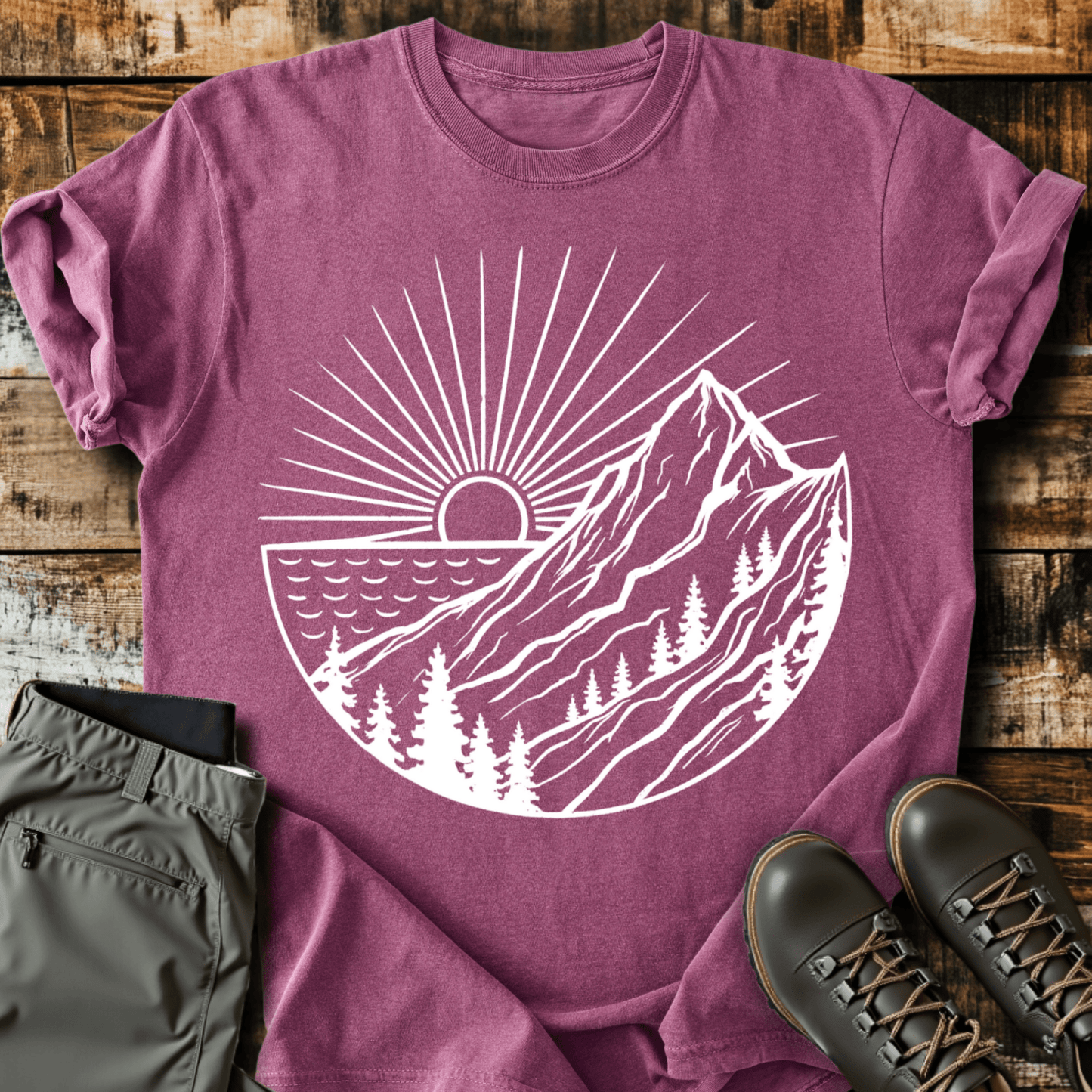 Rays Over The Ridge T-shirt