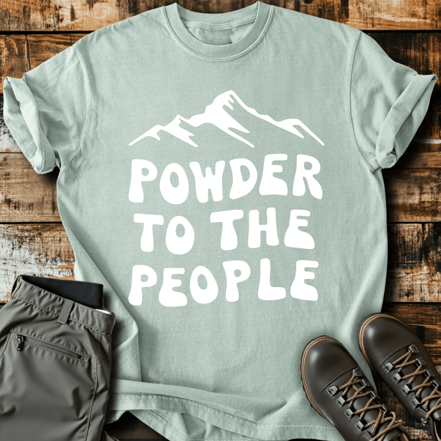 Powder To The People T-shirt