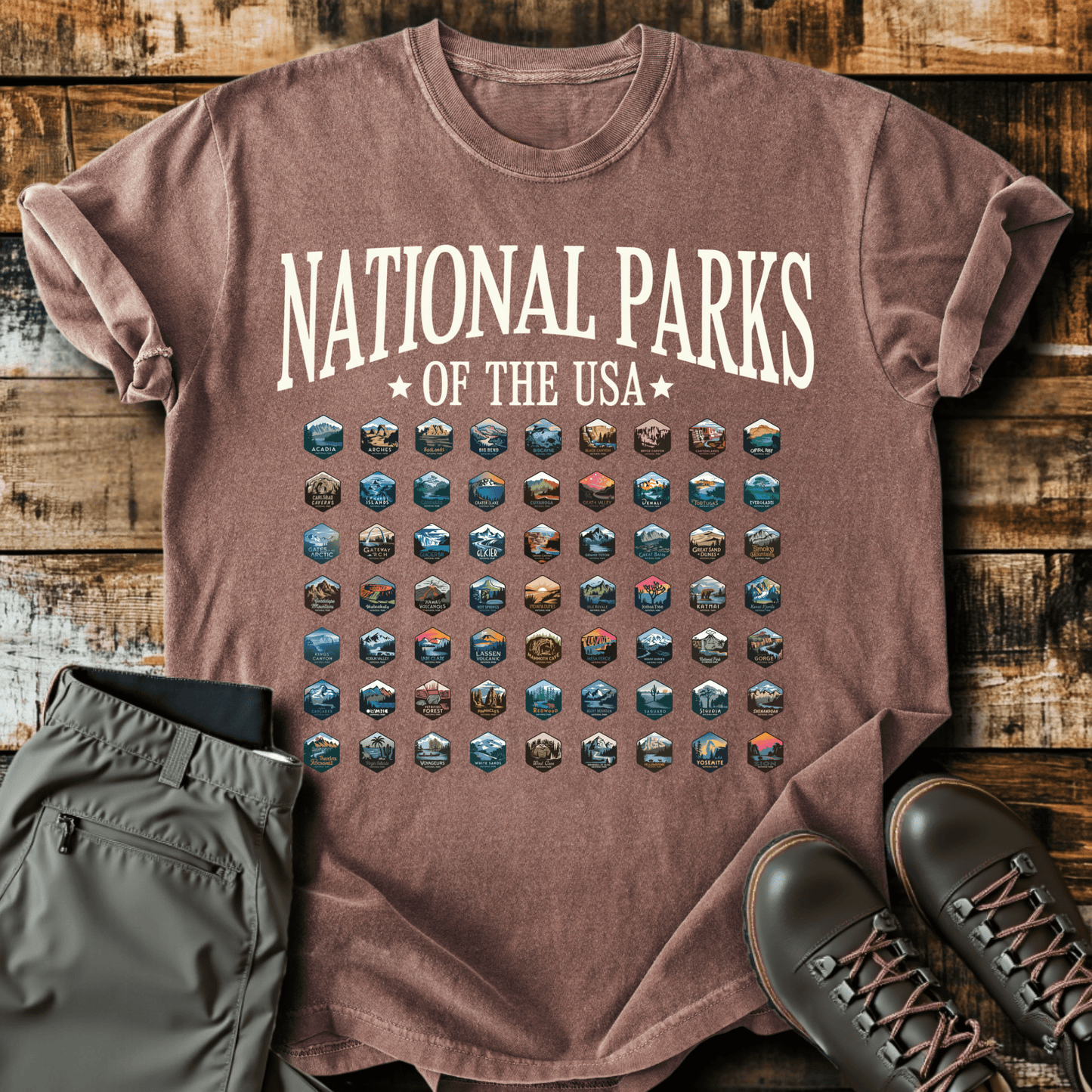 National Parks Of The USA T-Shirt