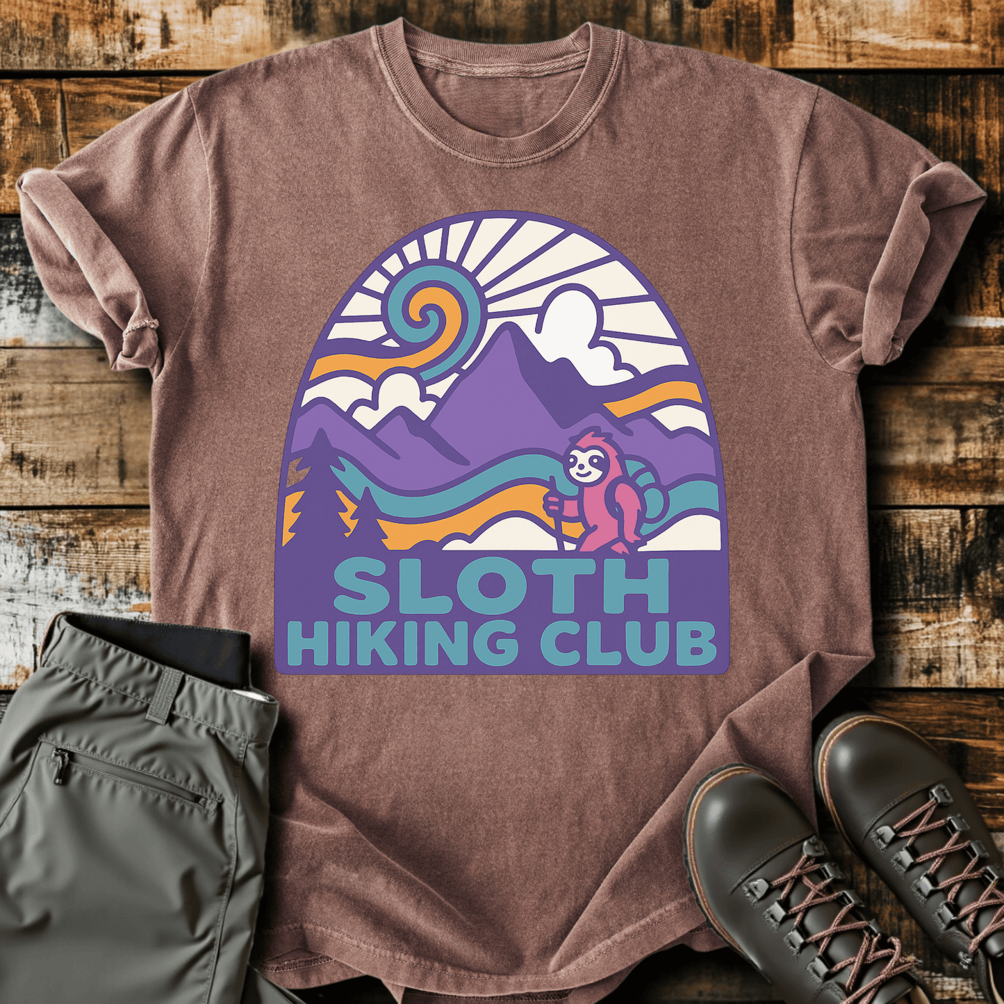 Sloth Adventure T-Shirt