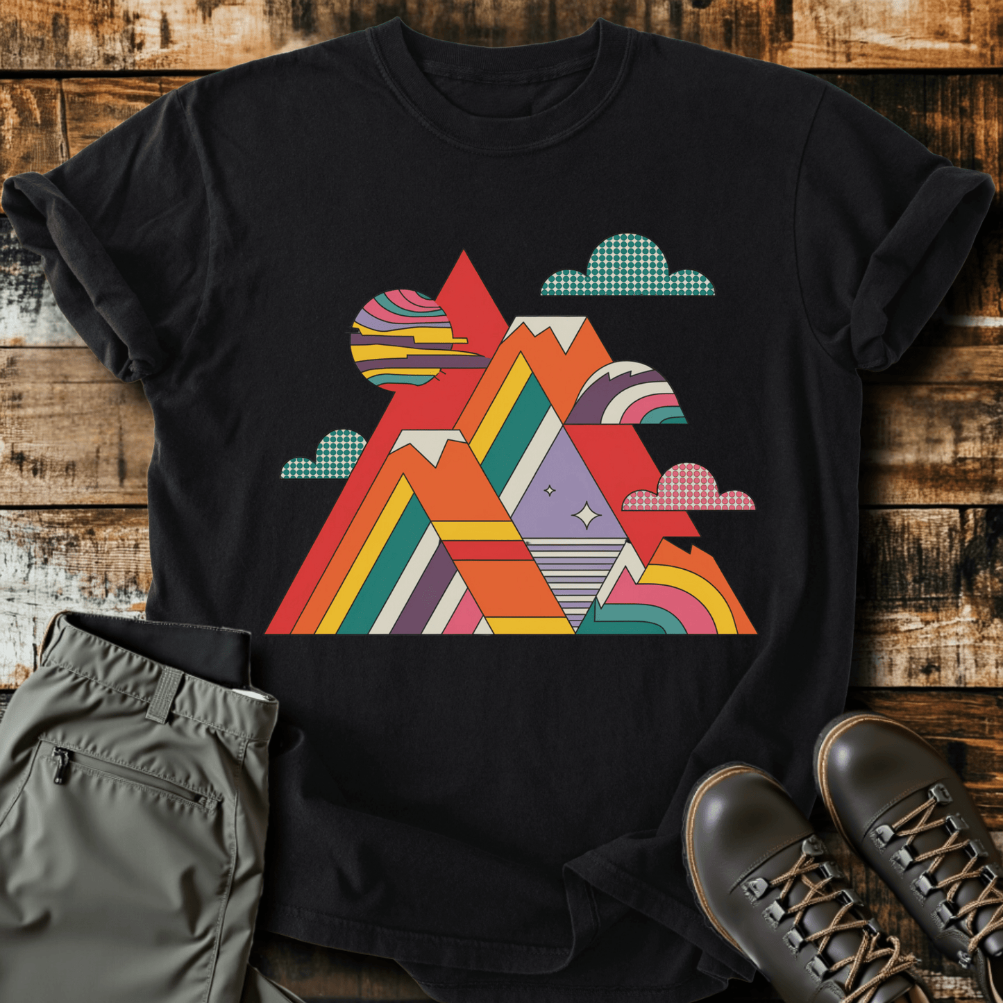 Funky Mountains T-shirt