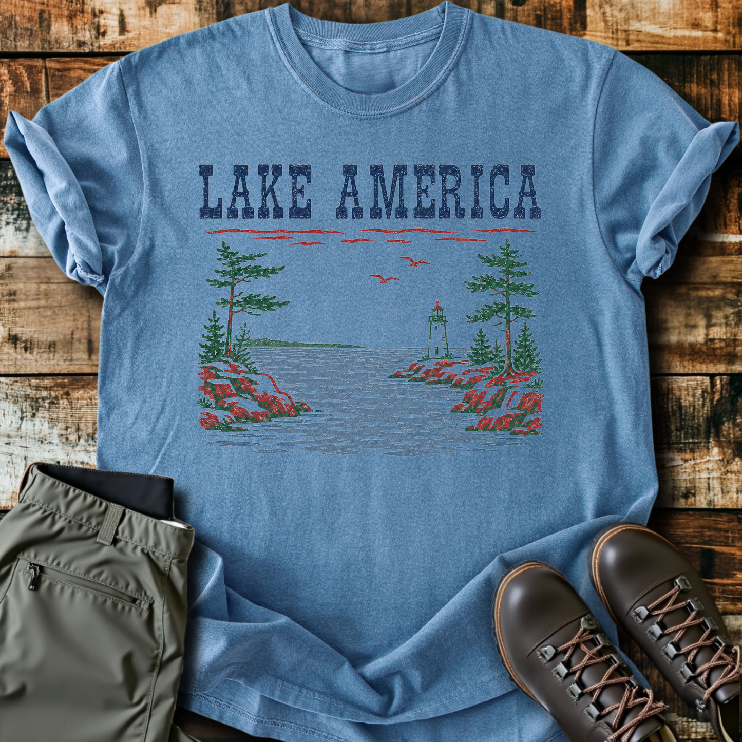 Sloth Hiking Club — blue jean