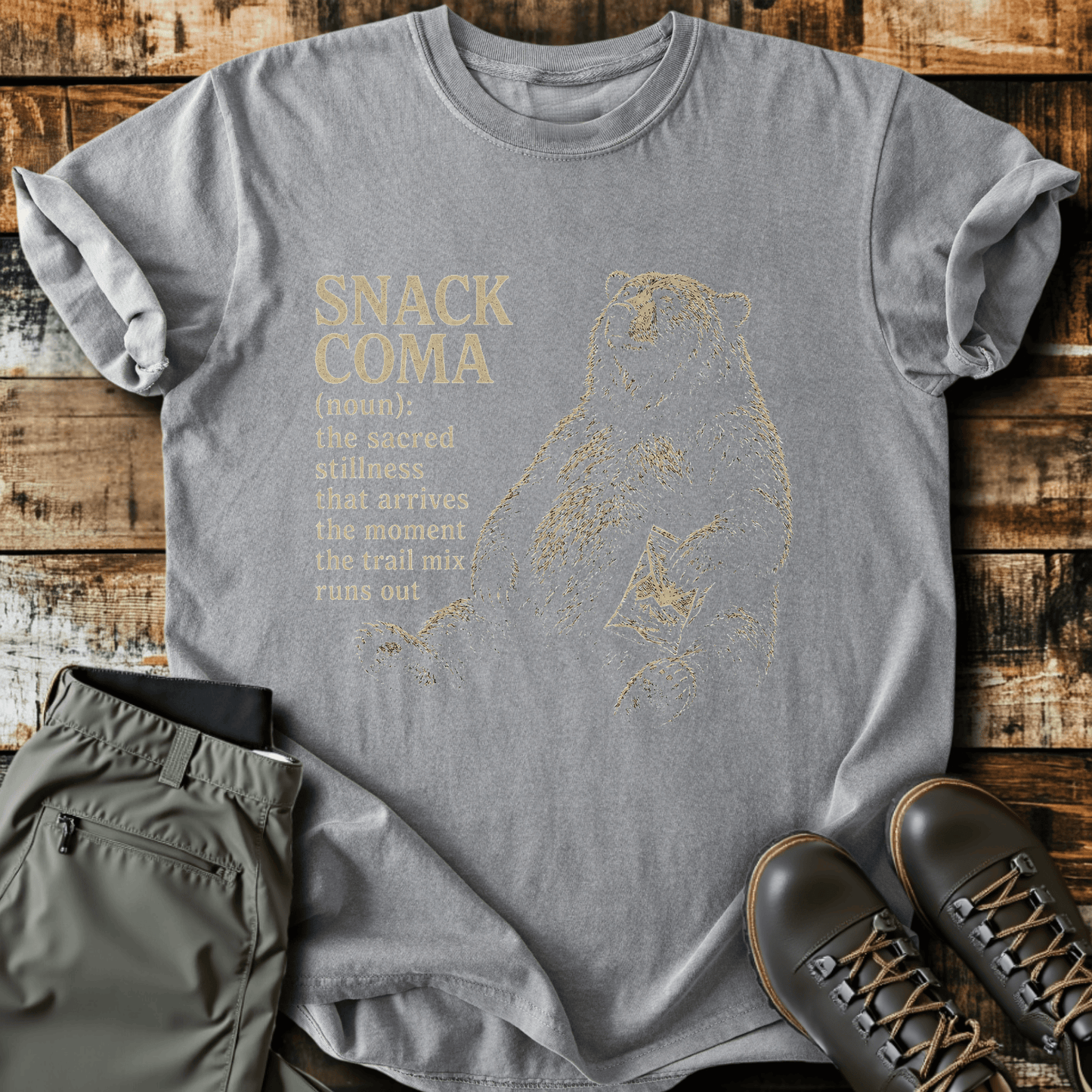 Sloth Hiking Club — grey