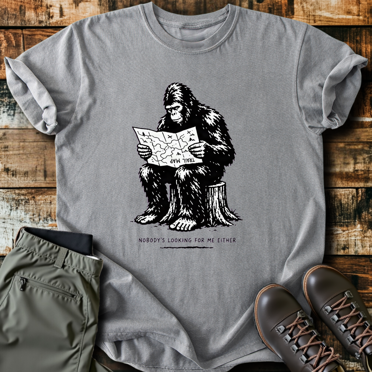 Sloth Hiking Club — grey