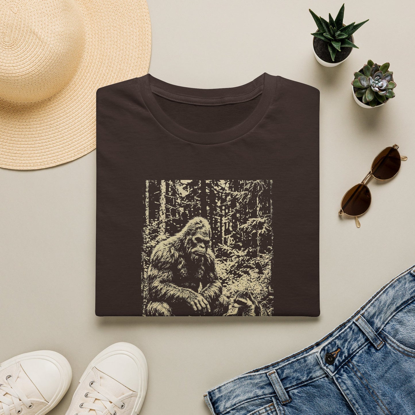 Bigfoot Chess Match T-Shirt