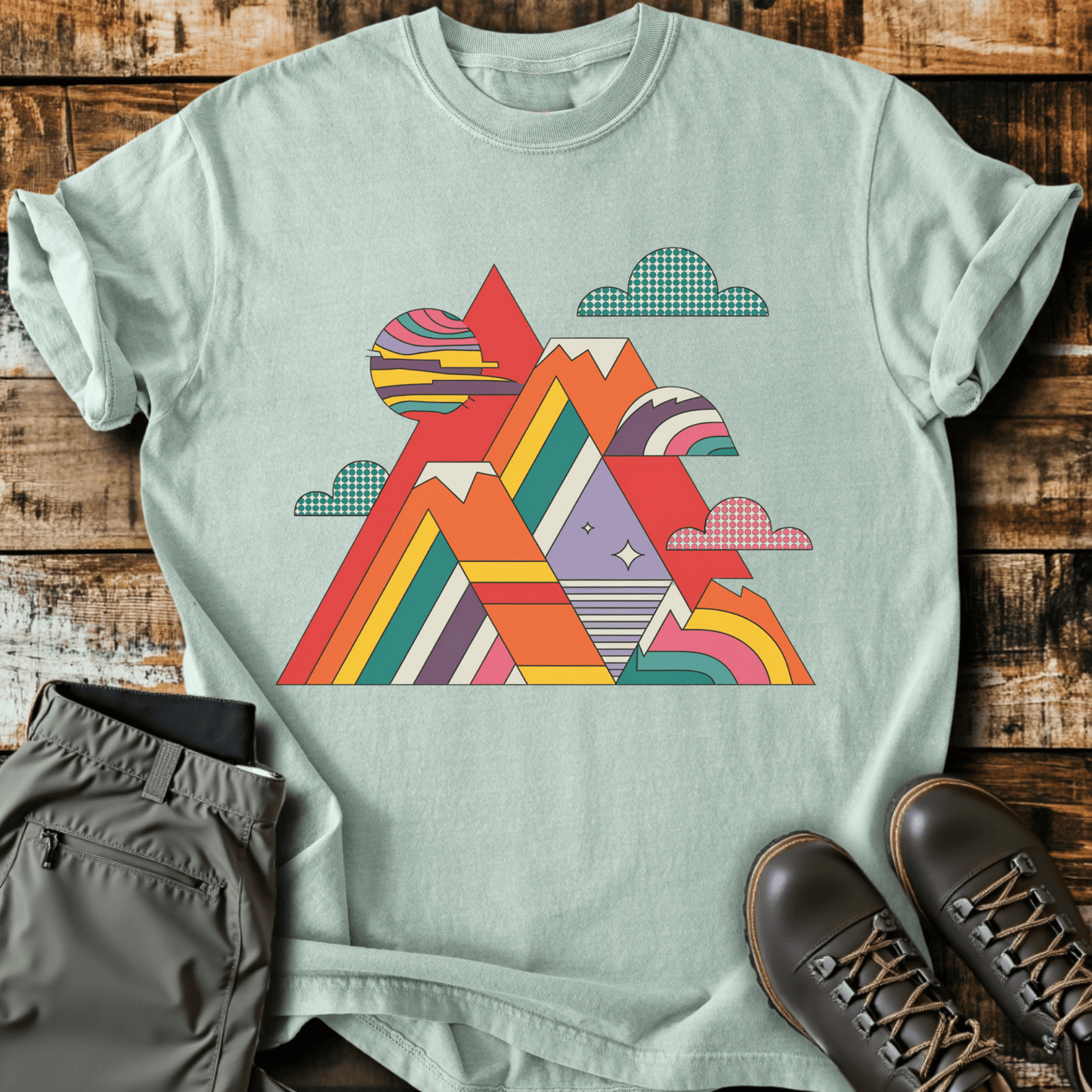 Funky Mountains T-shirt