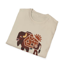 Geometric Bison T-Shirt