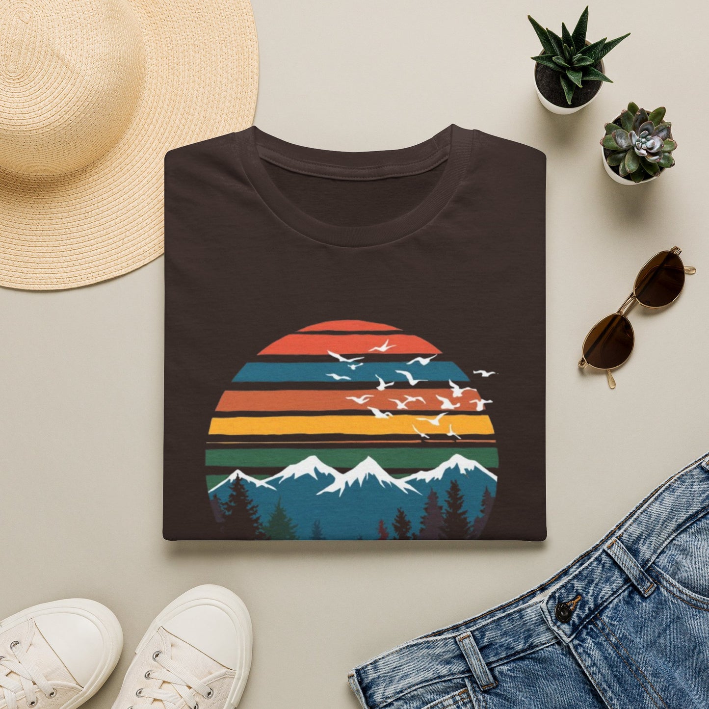 Peaks  T-shirt
