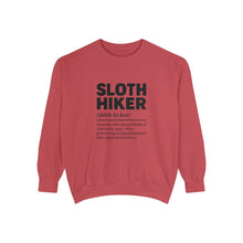 Sloth Hiker Definition Sweatshirt