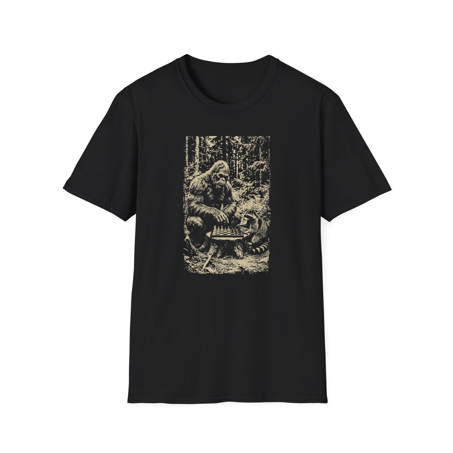 Bigfoot Chess Match T-Shirt