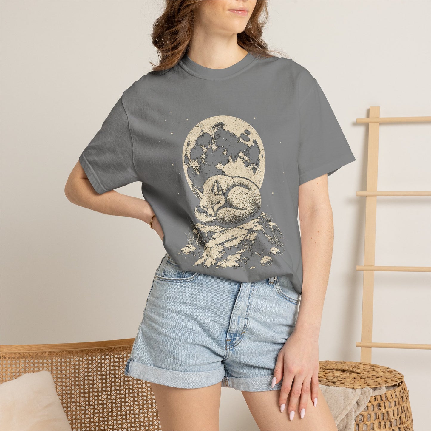 Fox Moon Nap T-Shirt