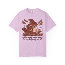 The Map Says Yes My Legs Say No T-Shirt