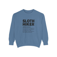 Sloth Hiker Definition Sweatshirt