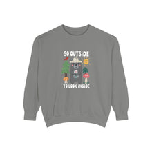Go Outside To Look Inside Sweatshirt