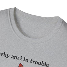 Why Am I In Trouble I Just Got Here T-Shirt