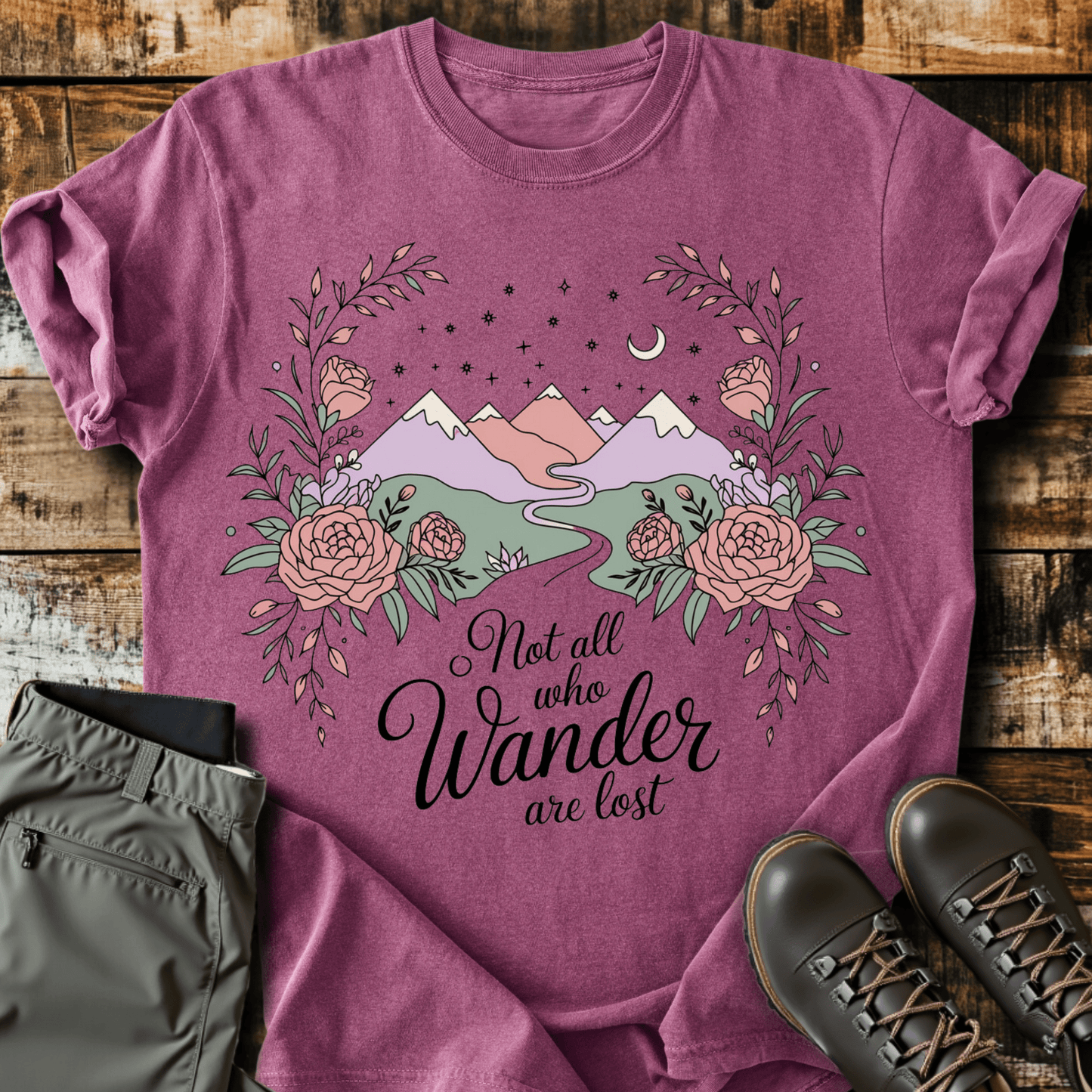 Not All Who Wander Are Lost T-shirt