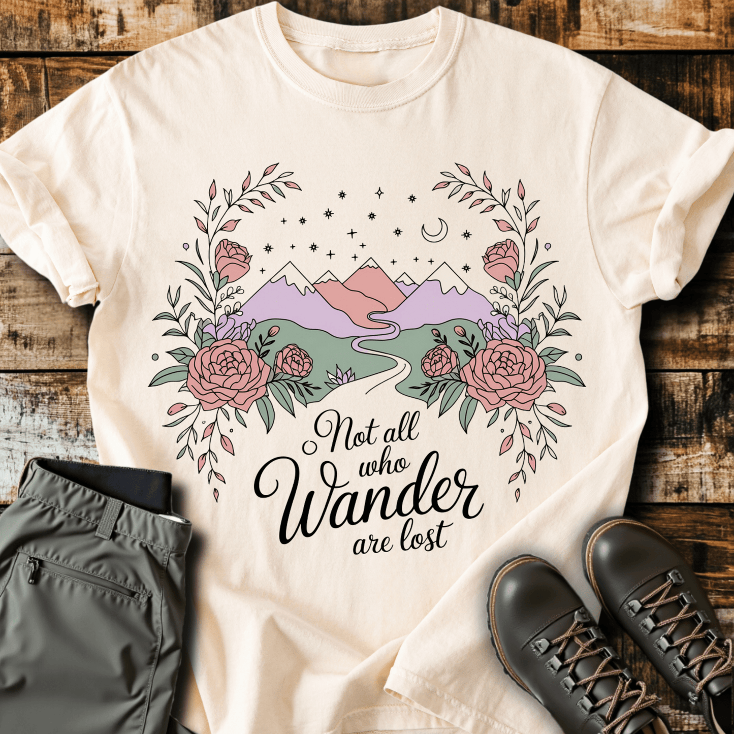 Not All Who Wander Are Lost T-shirt