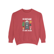 Go Outside To Look Inside Sweatshirt