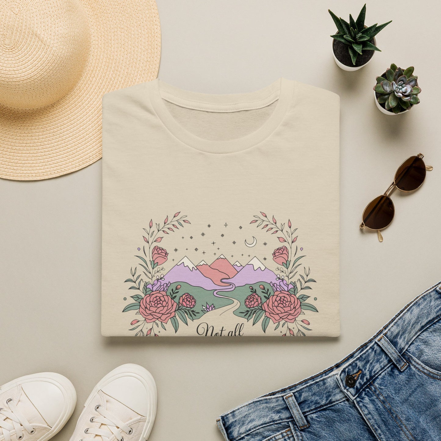 Not All Who Wander Are Lost T-shirt