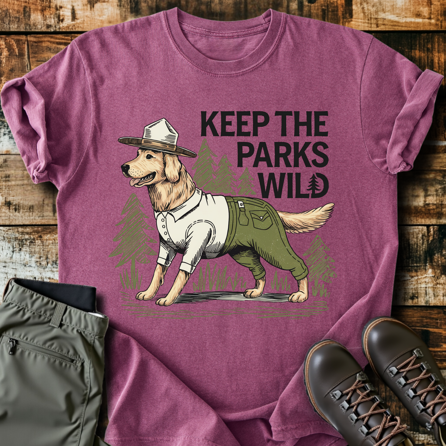 Keep The Parks Wild T-shirt