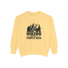 Hiking Because People Suck Sweatshirt