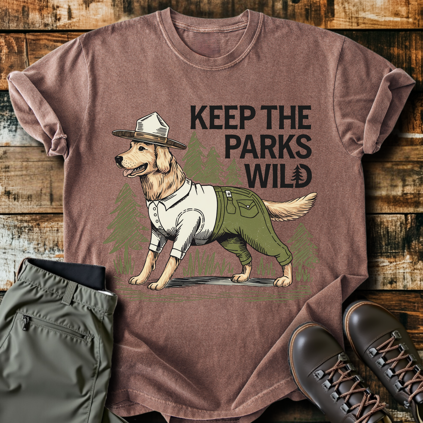 Keep The Parks Wild T-shirt